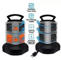 Surge Protector Power Strip, Lovin Product Safety Universal Electric Power Outlet