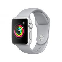 Apple Watch Series 3 - GPS - Space Gray Aluminum Case-White