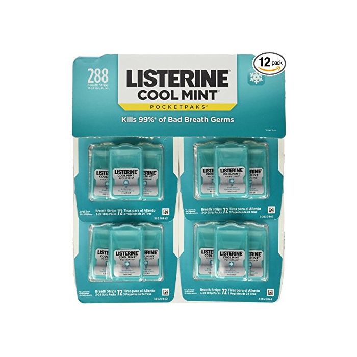 Listerine Cool Mint Pocketpaks Breath Strips