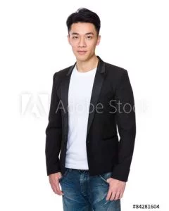 Stretch Cotton Blazer