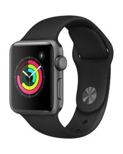 Apple Watch Series 3 - GPS - Space Gray Aluminum Case-Black