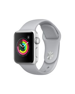 Apple Watch Series 3 - GPS - Space Gray Aluminum Case-White