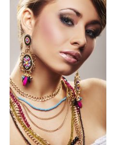 Silver Desert Necklace