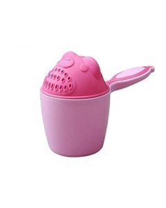 Cartoon Baby Hair Shower Cup-Pink